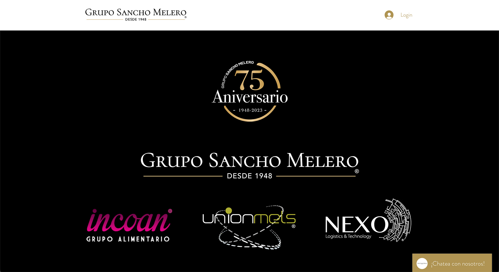 Grupo Sancho Melero Website