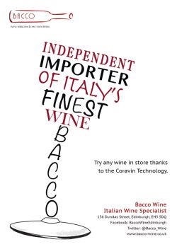 Bacco's Magazine Ad